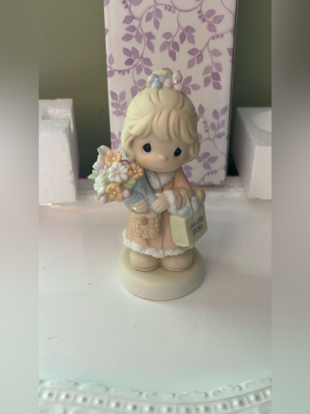 Precious Moments “It’s Time To Bless Your Own Day” figurine (Item# C-0022)